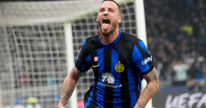 Marko Arnautovic marcó por segunda vez en su carrera vistiendo la camiseta del Inter